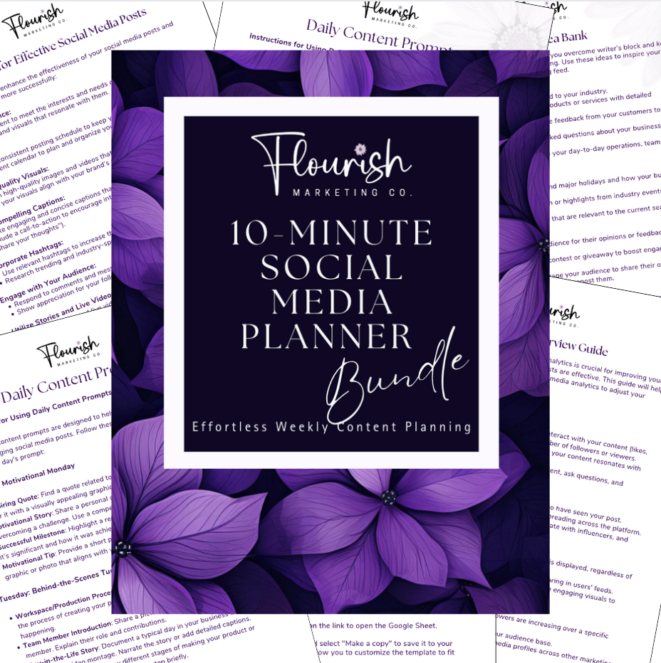 10-Minute Social Media Bundle